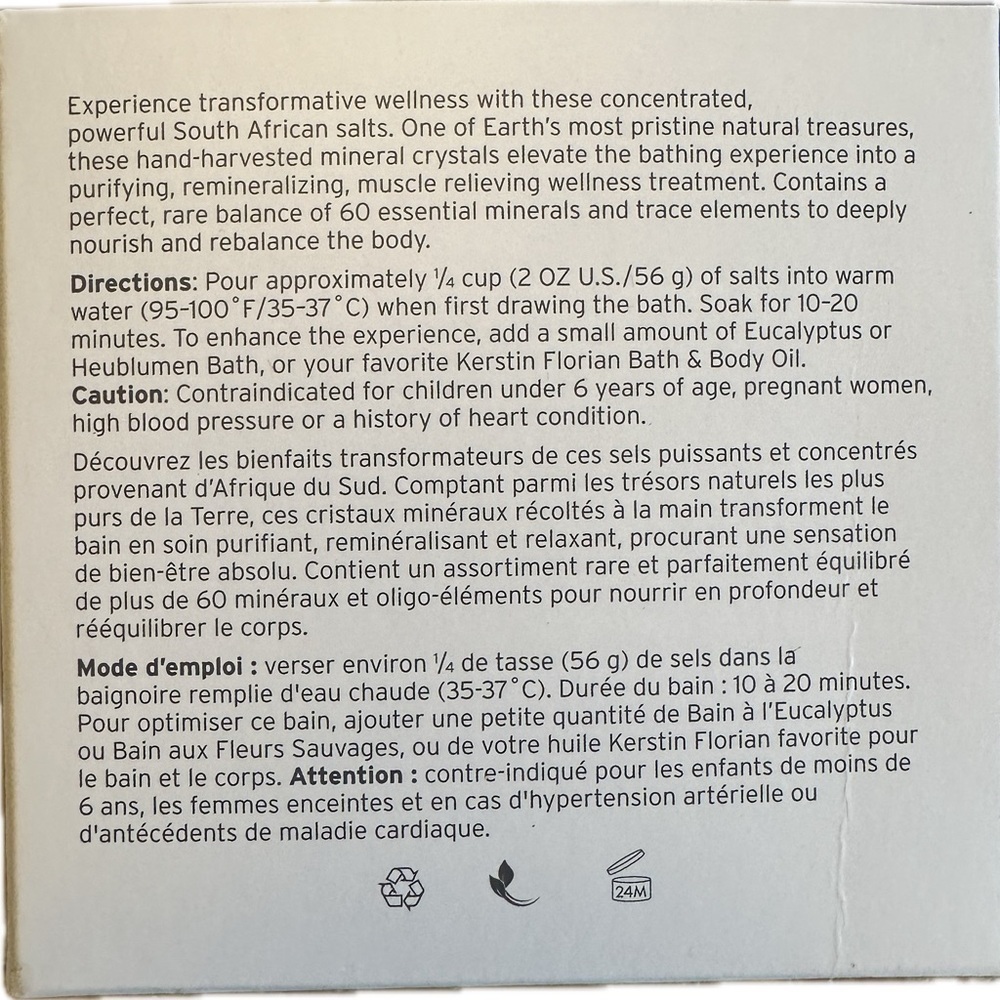 Kerstin Florian Mineral Wellness Soak - Picture 3 of 3